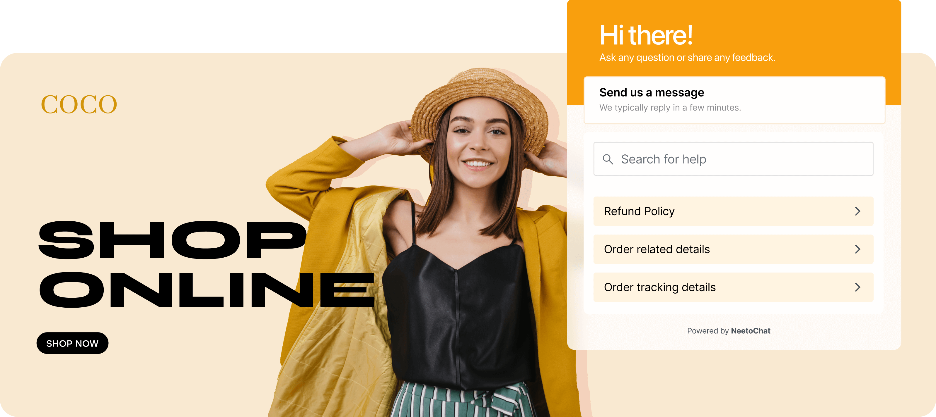 Make your chat widget personalized
